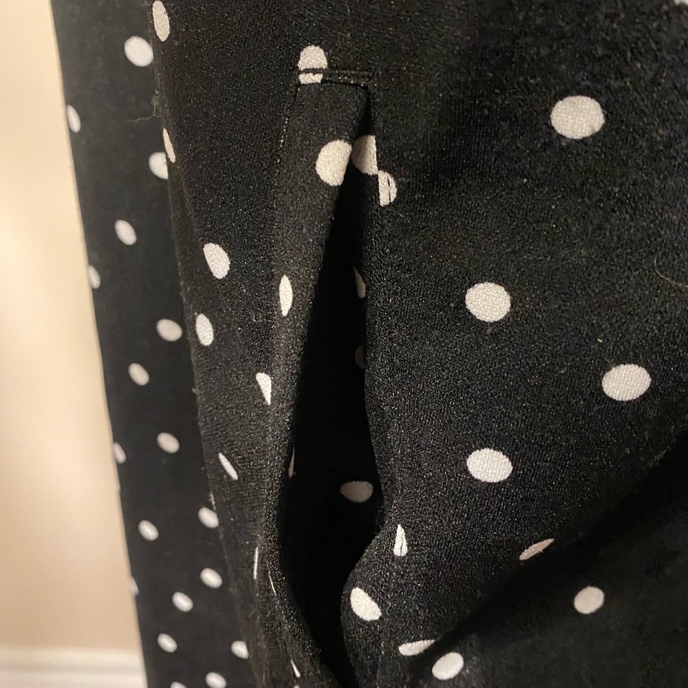 Polka Dot Sleeveless Dress XL - Picture 6 of 8